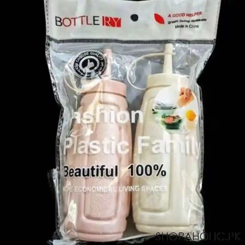 (set of 2) ketchup and mayonnaise bottles image2