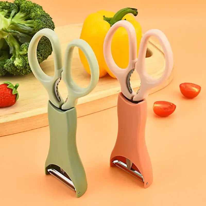 set of 2 kitchen scissor and peeler image2