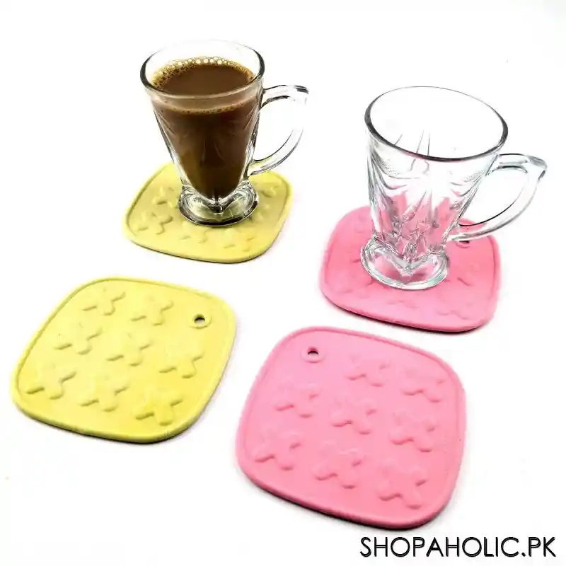 (set of 2) silicone square tea mate image3