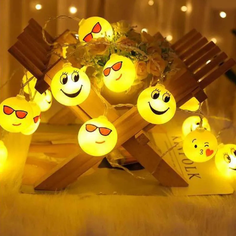 set of 20 emoji string light image2