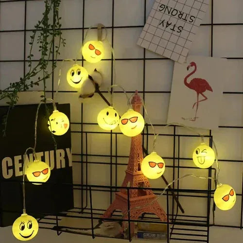 set of 20 emoji string light image3