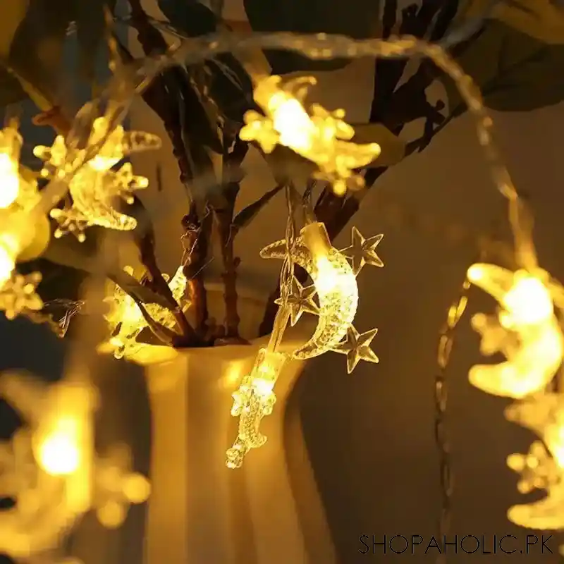 set of 20 moon star string light main image