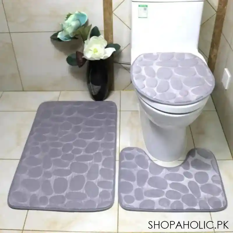 set of 3 bathroom mat image4