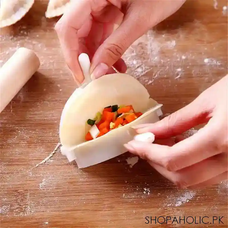 (set of 3) dumpling mould and wooden rolling pin image4