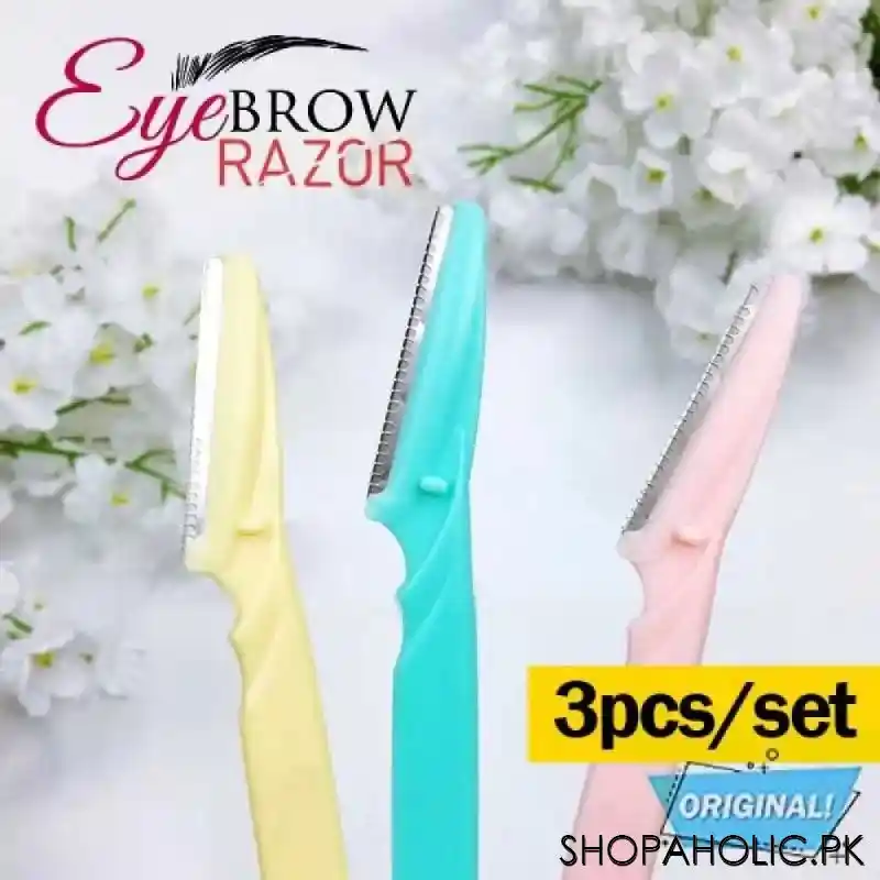 (set of 3) eyebrow razor main image