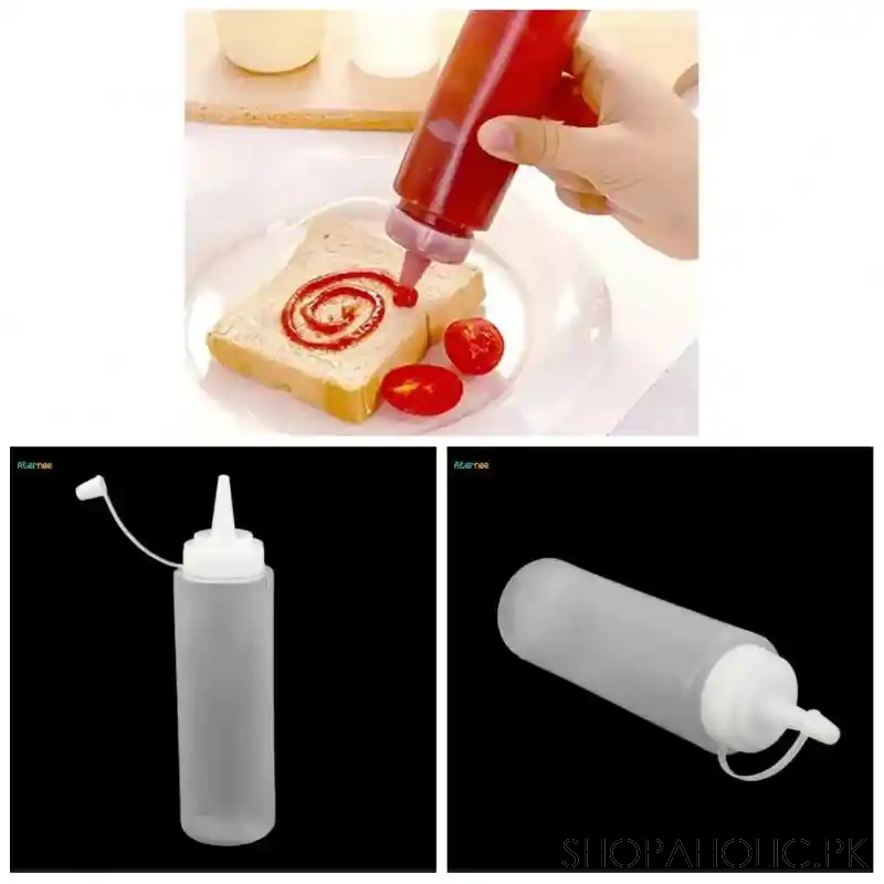 set of 3 squeeze condiment bottles image5