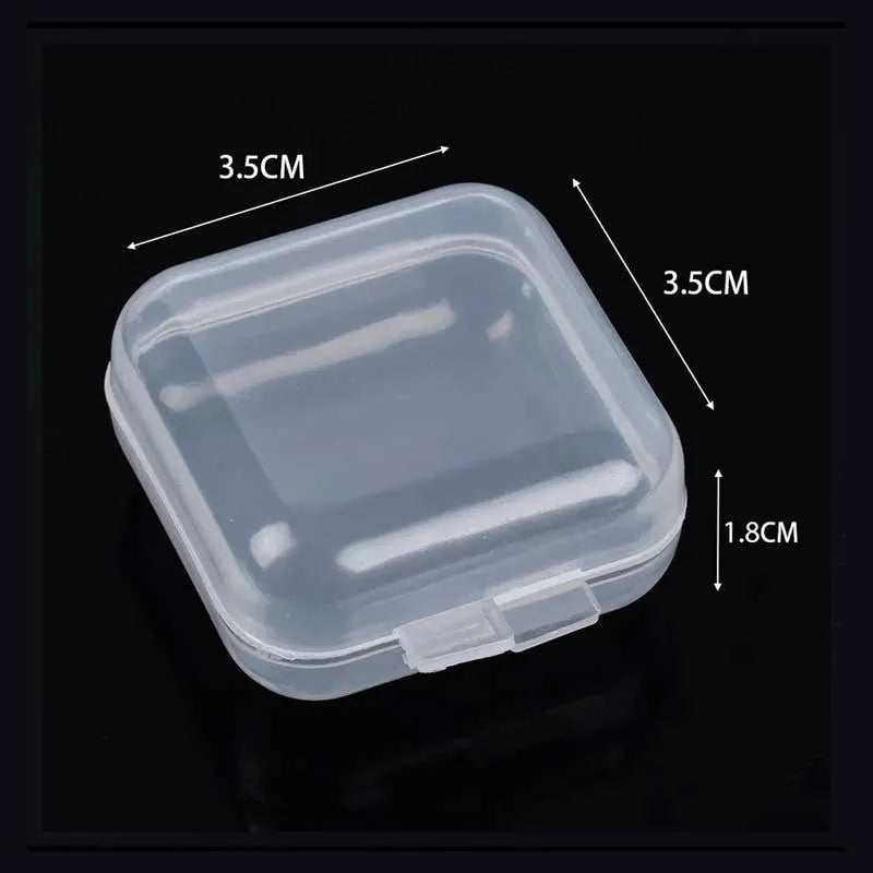 (set of 3) transparent mini multifunctional jewelry storage box image9