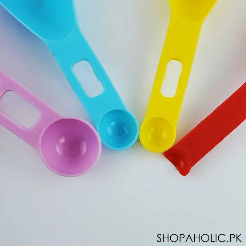 (set of 4) colorful 2 in 1 measuring scoop and spoon image2