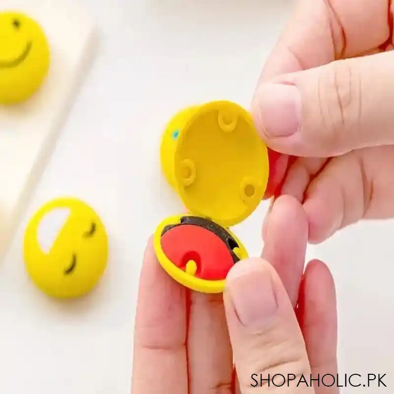 set of 4 emoji eraser image3