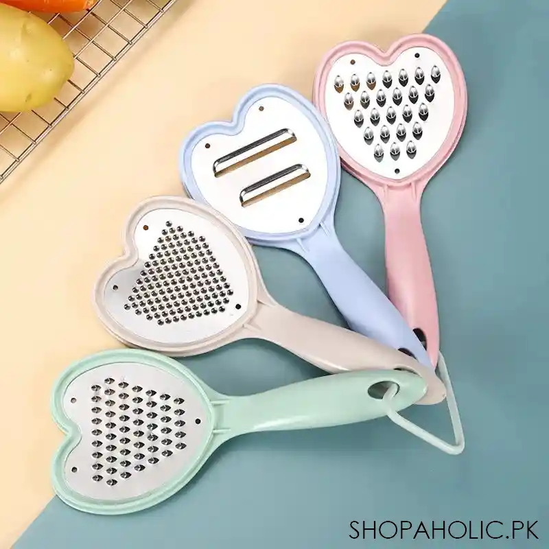 set of 4 heart veg shredder image3