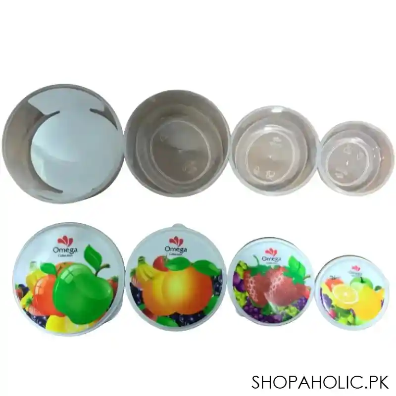 set of 4 round fruity box image5