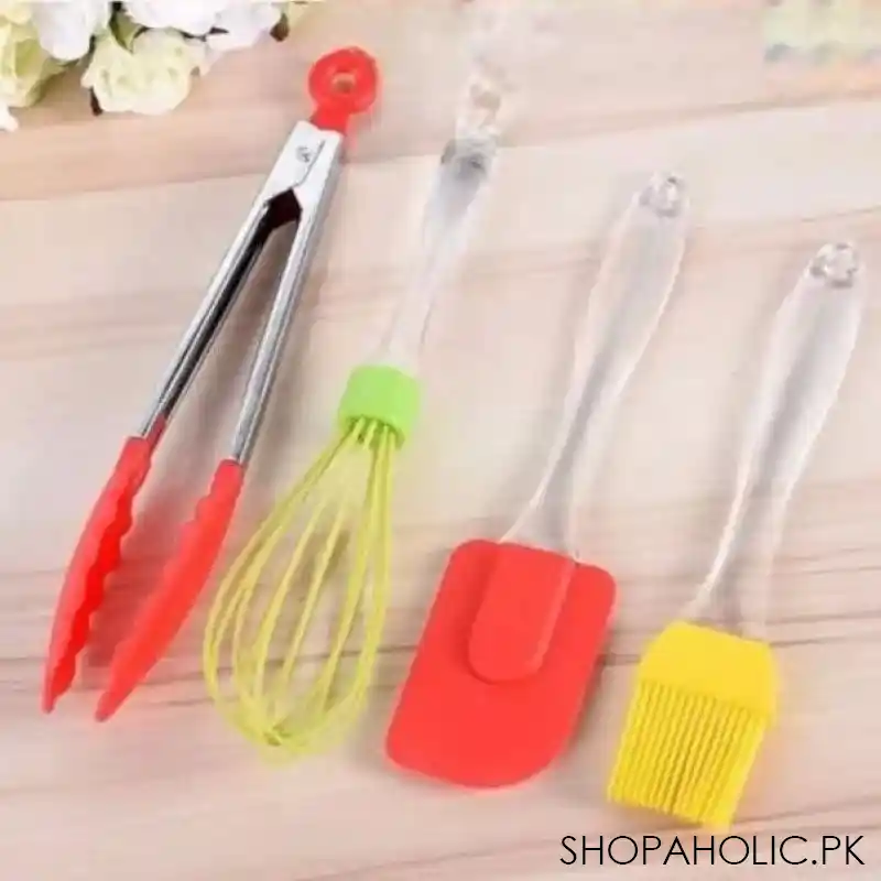 set of 4 silicon utensil set main image