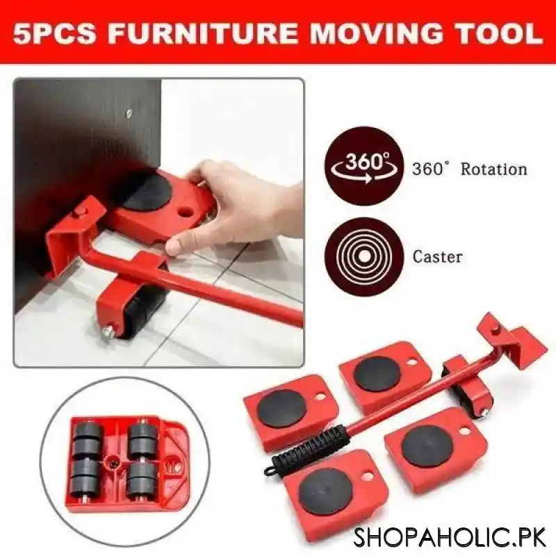 (set of 5) furniture mover tool image4