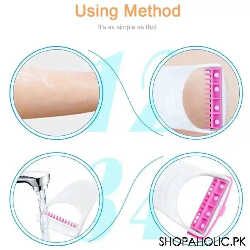 (set of 6) shave body razor for women image2