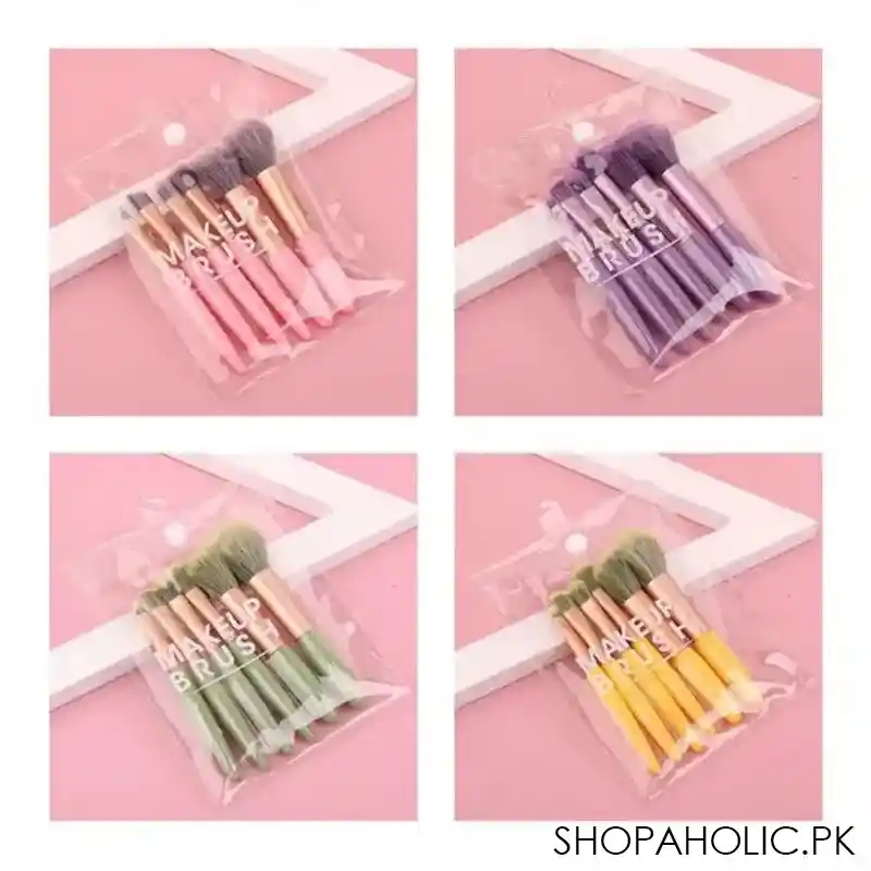 set of 6 sweet queen makeup brushes image4