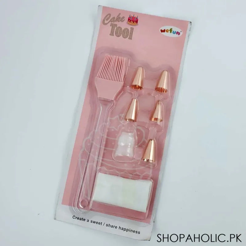 (set of 8) silicone brush and cake decorating baking tool main image