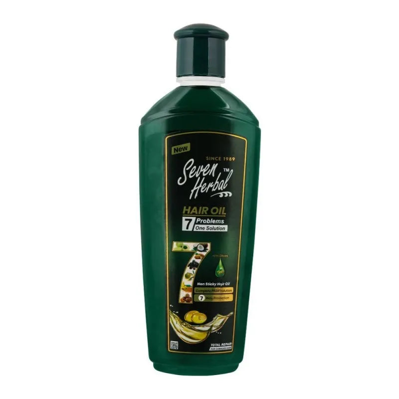 seven herbal hair oil, 200ml image2