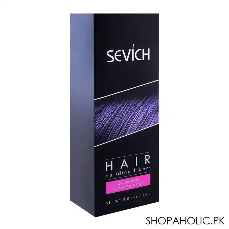 Sevich Hair Building Fibers, Black 25g - Main Image