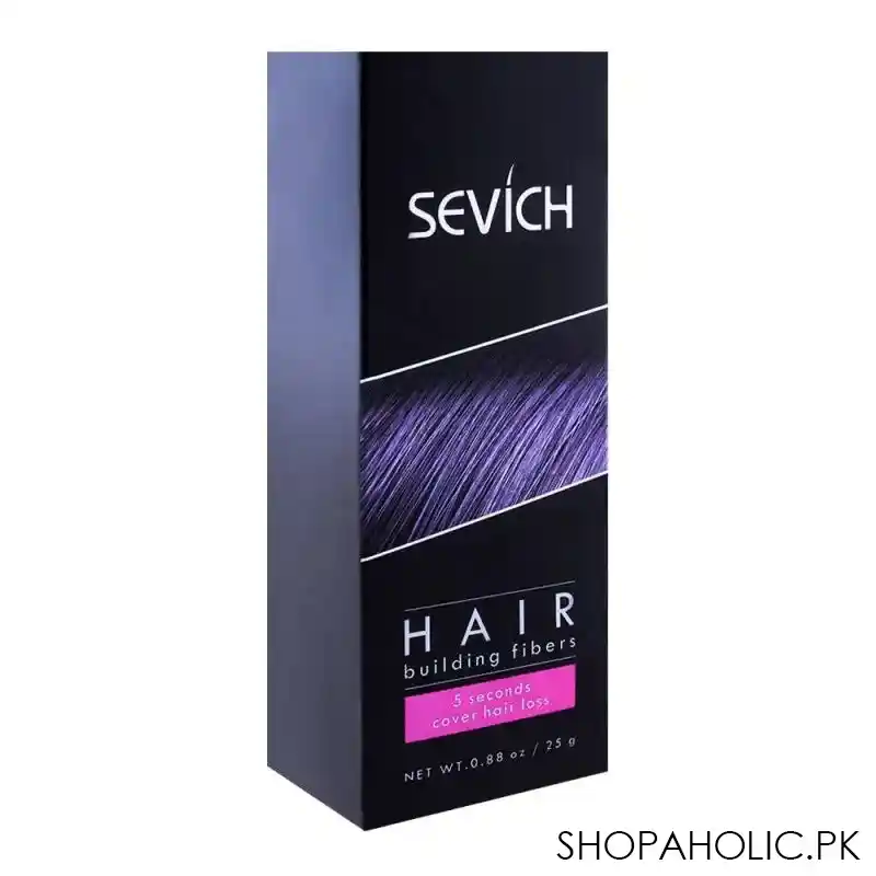 sevich hair building fibers, medium brown 25g image3