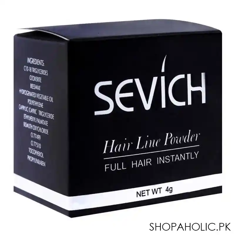 sevich hair line powder, light brown 4g image2