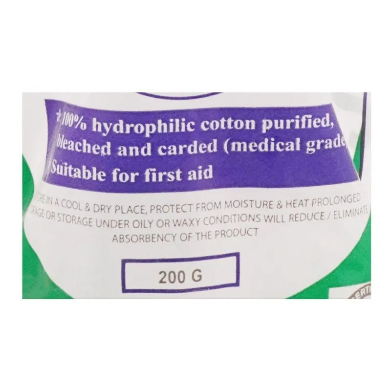 sfs absorbent cotton wool, 200g image3