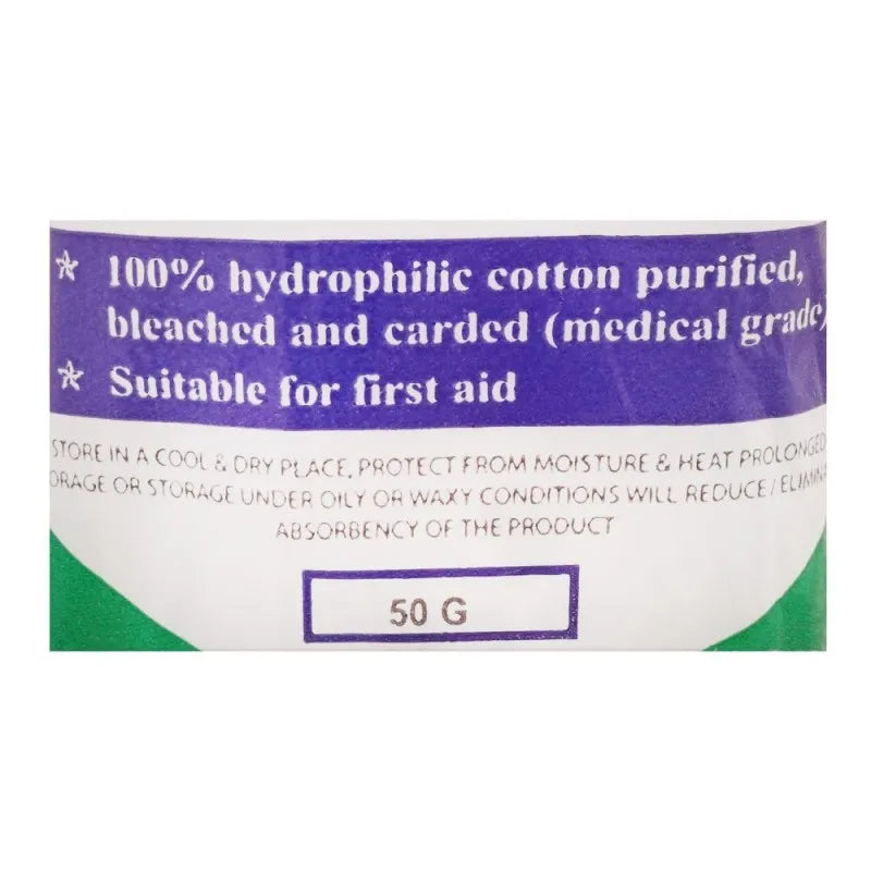 sfs absorbent cotton wool, 50g image3