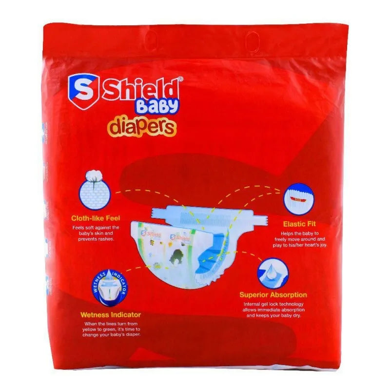 shield baby diapers no. 2, 3 6kg small, 70 pack image2