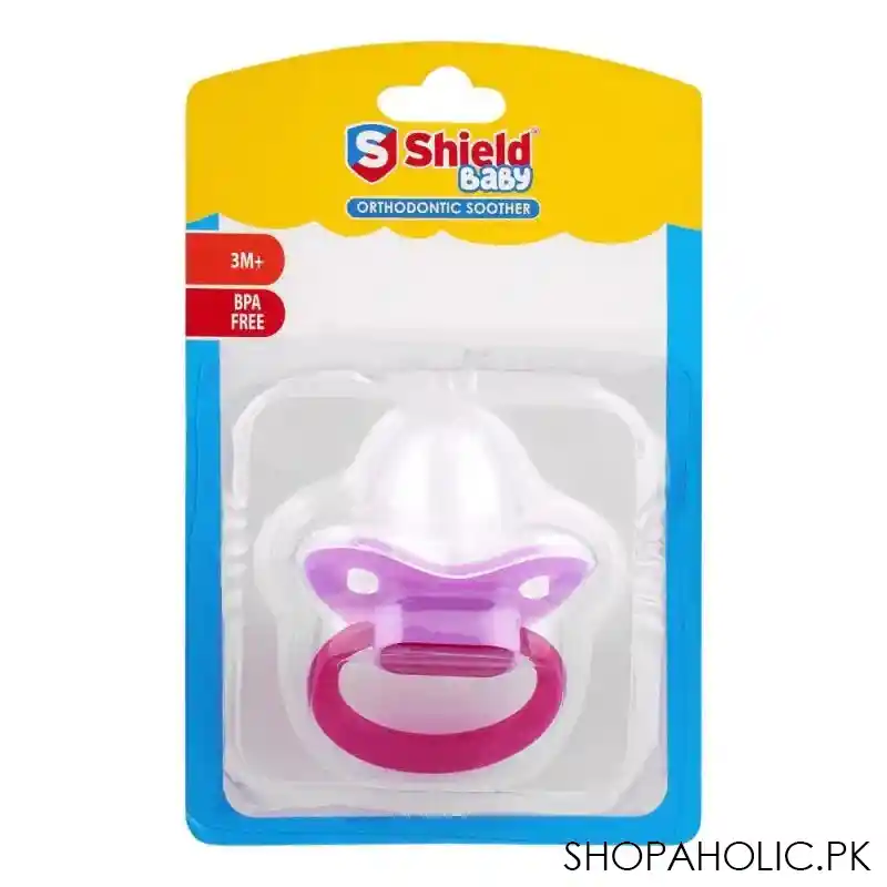 shield baby orthodontic soother, 3m+ main image