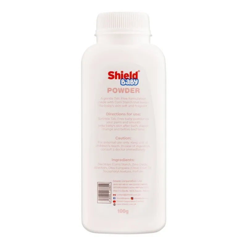 shield baby powder, for soft & fragrant skin, 100g image2