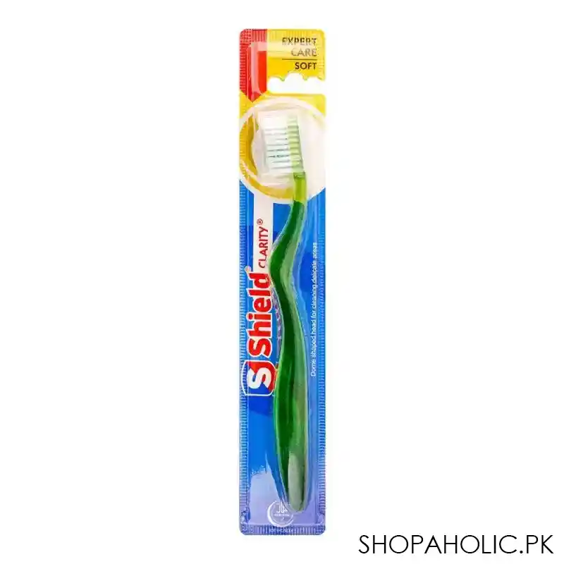 shield clarity expert care tooth brush, soft main image