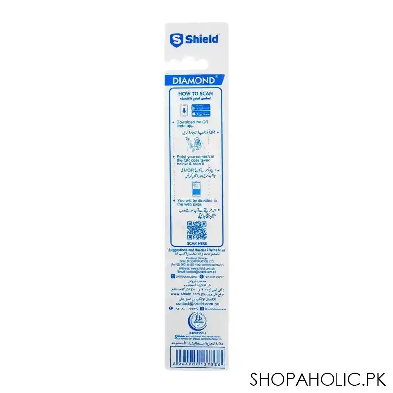 shield diamond family care toothbrush, soft image2