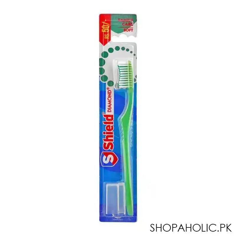 shield diamond family care toothbrush, soft main image