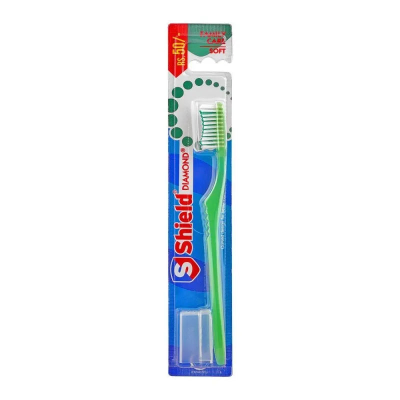 shield diamond family care toothbrush, soft main image