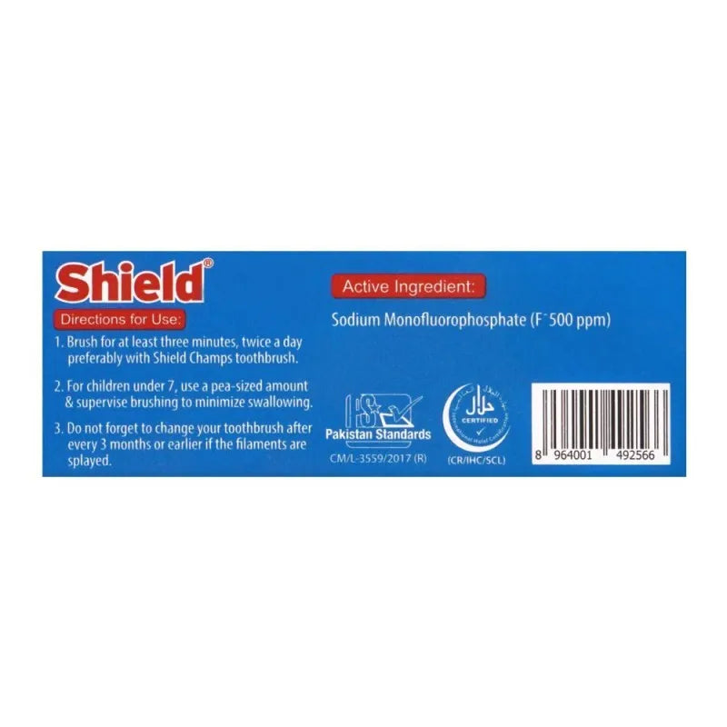 shield kids champs strawberry toothpaste, 60g image4