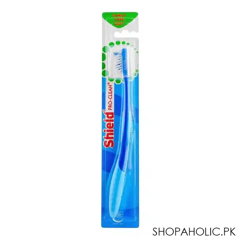 shield pro clean family care toothbrush, soft main image