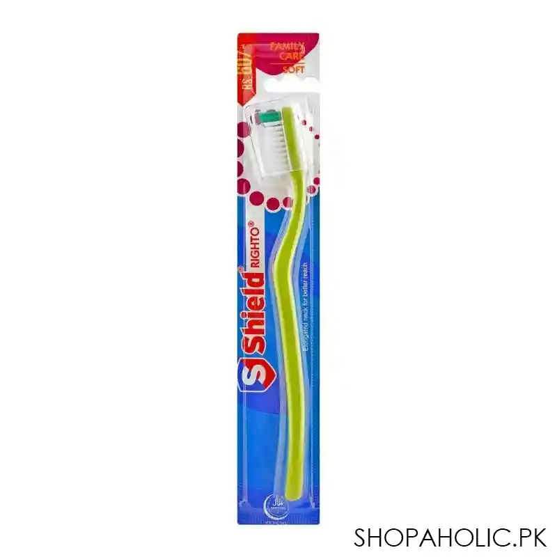 shield righto family care toothbrush, soft main image