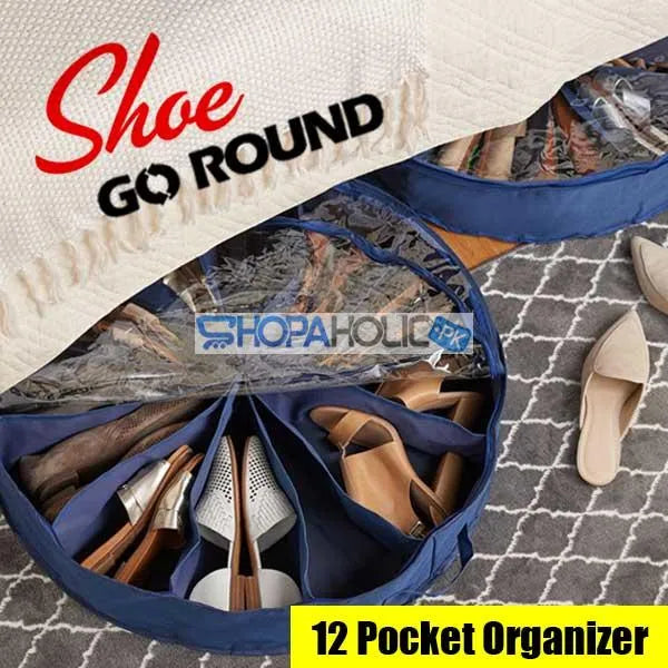 shoe go round   12 pockets organizer (100 gsm + .18mm pvc) main image