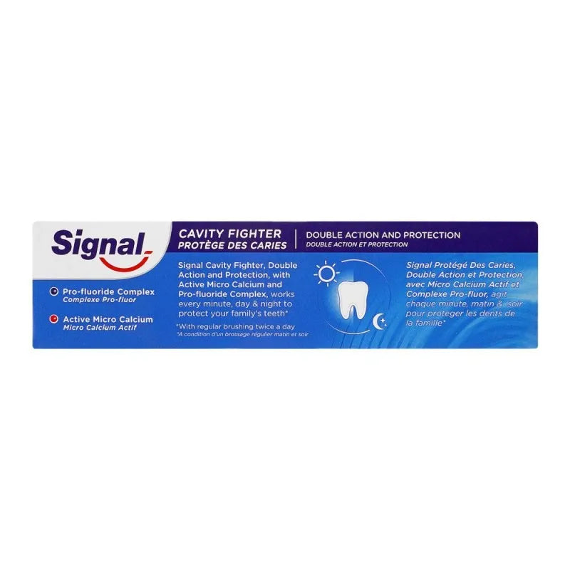 signal cavity fighter double action protection toothpaste, 100ml image2