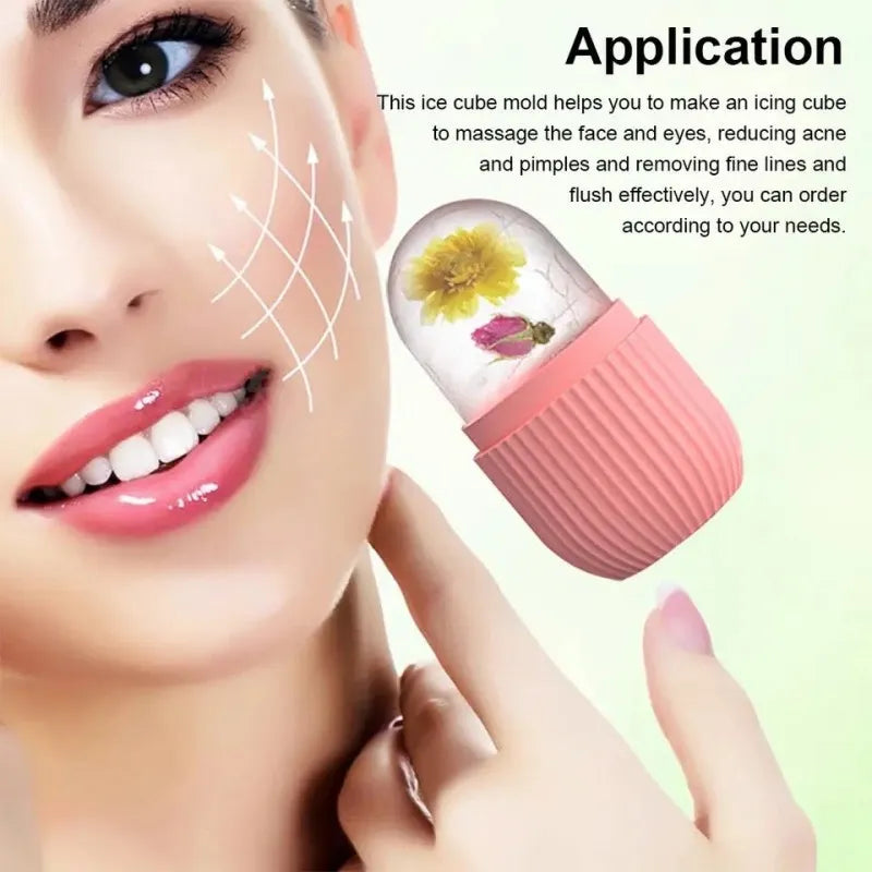 silicone capsule ice massager image2