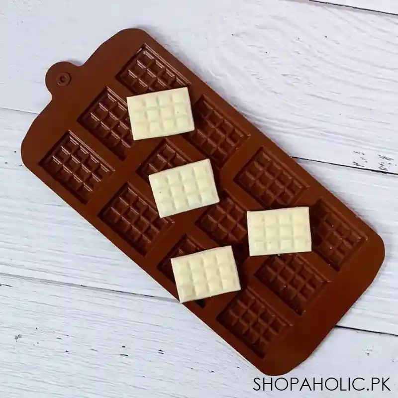 silicone chocolate mini bar mold image2