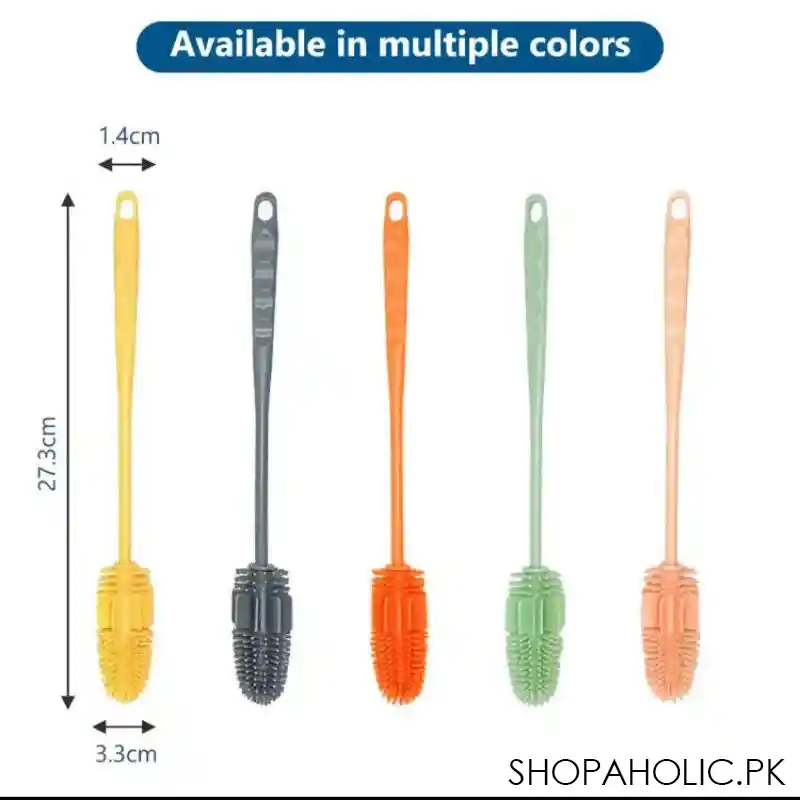 silicone flexible bottle cleaning brush image3