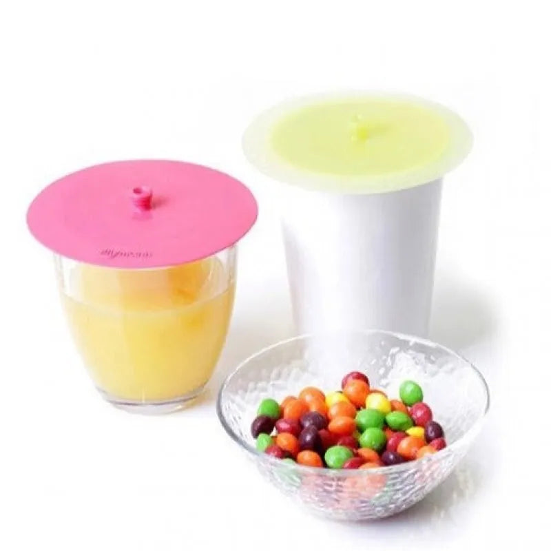 silicone food cover suction lid image2