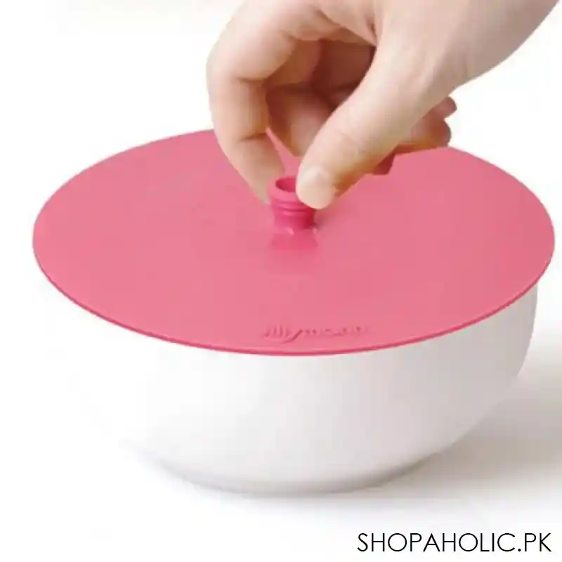 silicone food cover suction lid image3