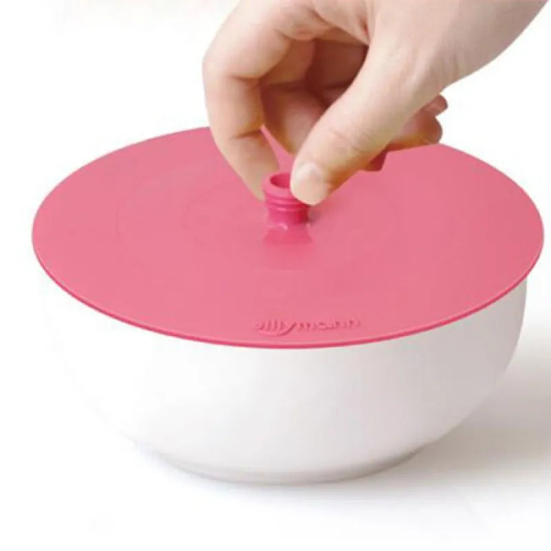 silicone food cover suction lid image3