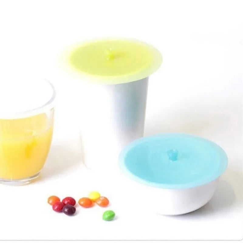 silicone food cover suction lid image4