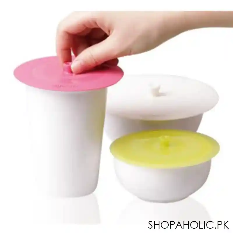 silicone food cover suction lid main image