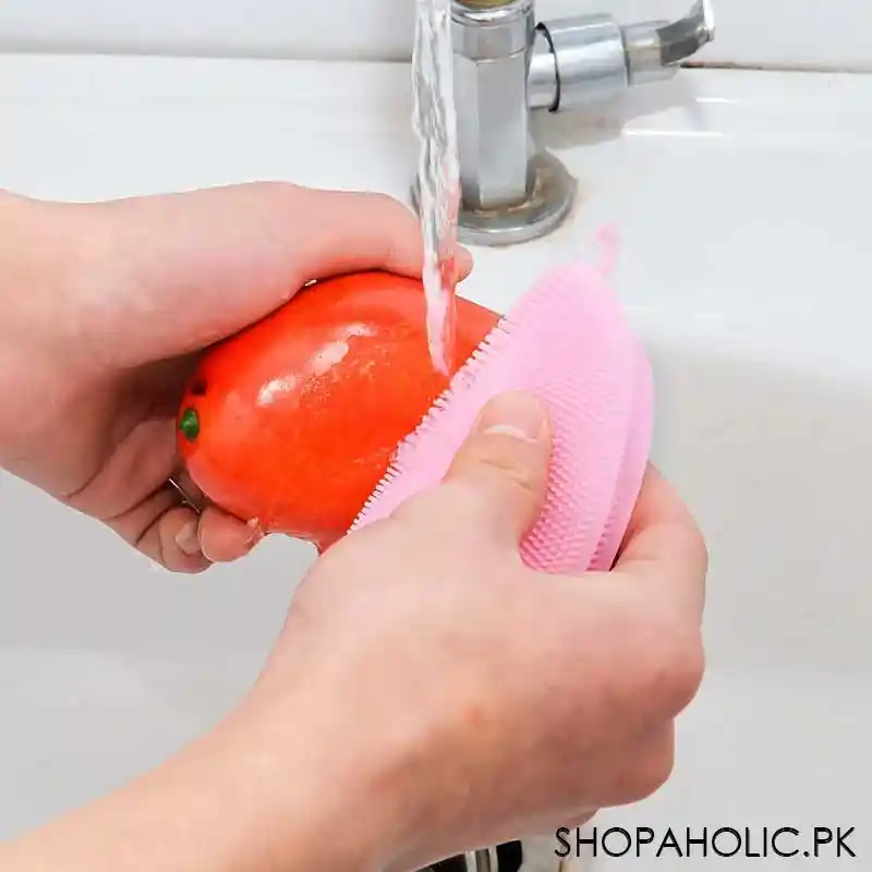 silicone go round dishwashing sponge image3