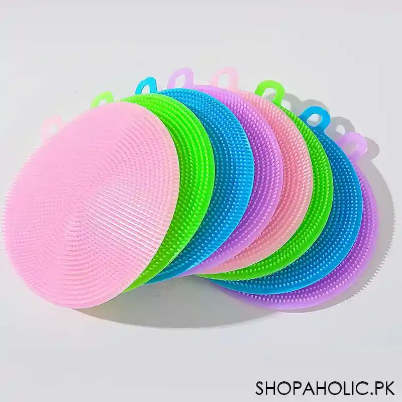 silicone go round dishwashing sponge image9