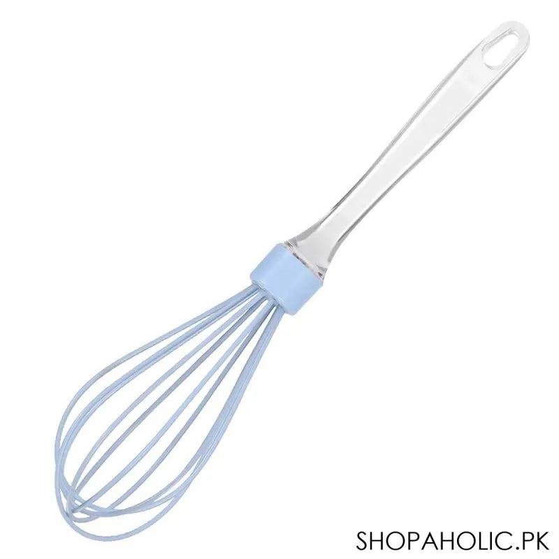 silicone manual egg beater with acrylic handle image3