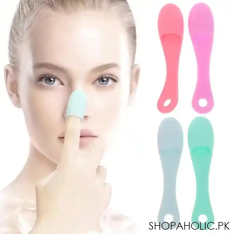 silicone nose finger brush image3